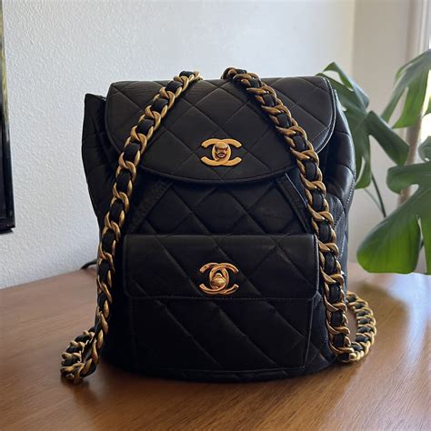 chanel vintage backpack replica|vintage chanel bags 1970s.